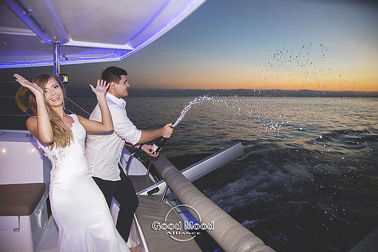 Свадьба на яхте в Болгарии